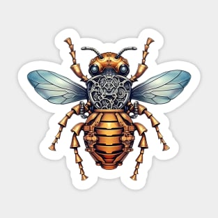 Steampunk Honey Bee Sticker